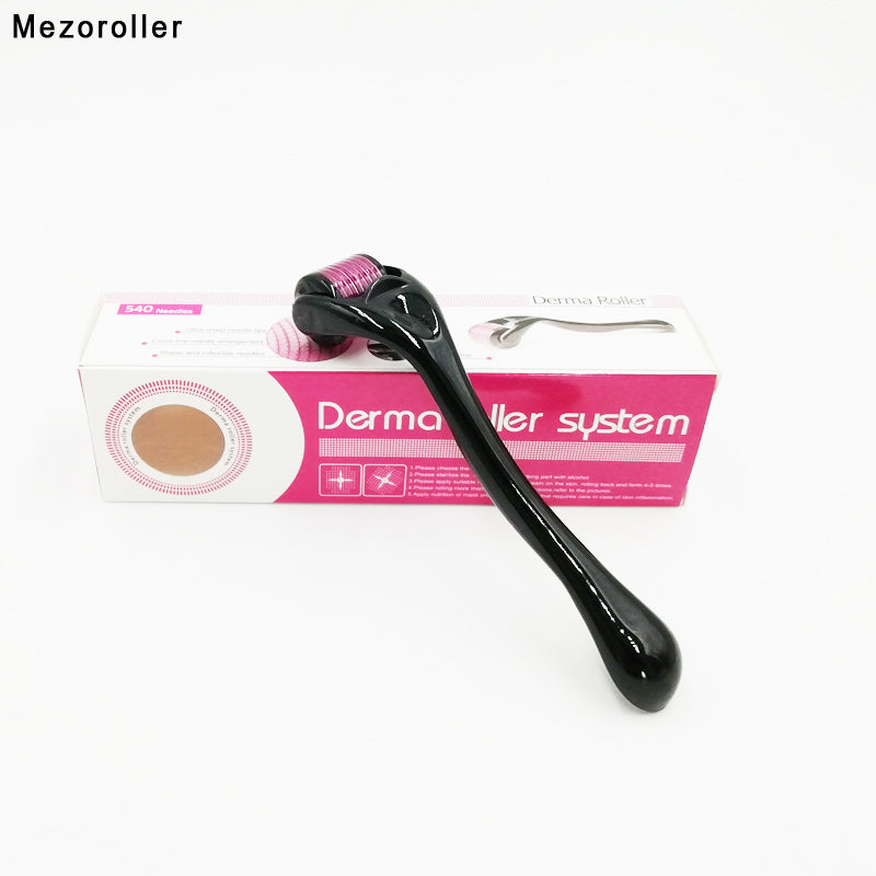 Mezoroller Derma roller 540 Needles Micro-needling for Skin Care.