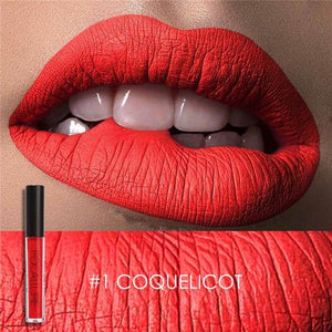 Get The Matte Look Liquid Lipstick Waterproof Moisturizer Smooth Lip Stick Long-lasting Lip Tint Cosmetic Lip Makeup