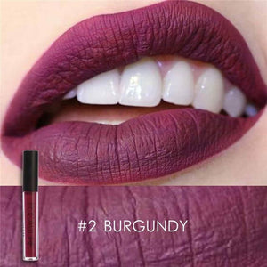 Get The Matte Look Liquid Lipstick Waterproof Moisturizer Smooth Lip Stick Long-lasting Lip Tint Cosmetic Lip Makeup