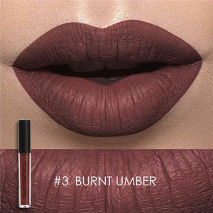 Get The Matte Look Liquid Lipstick Waterproof Moisturizer Smooth Lip Stick Long-lasting Lip Tint Cosmetic Lip Makeup