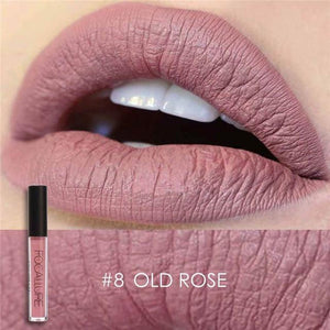 Get The Matte Look Liquid Lipstick Waterproof Moisturizer Smooth Lip Stick Long-lasting Lip Tint Cosmetic Lip Makeup