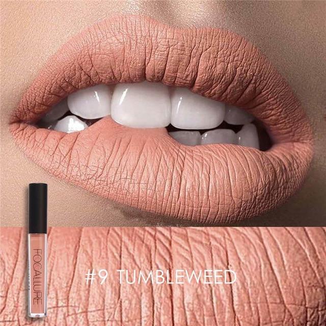 Get The Matte Look Liquid Lipstick Waterproof Moisturizer Smooth Lip Stick Long-lasting Lip Tint Cosmetic Lip Makeup