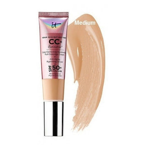 It Cosmetics Face Concealer CC+ Cream Illumination Medium or Light Skin Makeup