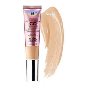 It Cosmetics Face Concealer CC+ Cream Illumination Medium or Light Skin Makeup